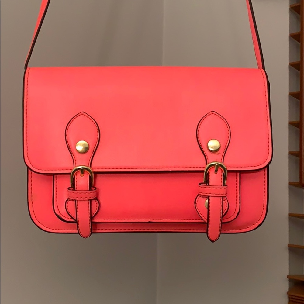 Hot pink purse